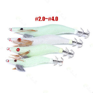 2.0 #2.5 #3.0 #3.5 #4.0 # lueur océan pêche au calmar profond diverses couleurs bois artificiel crevettes équilibre lumineux egi calmar gabarit - Product Image 6