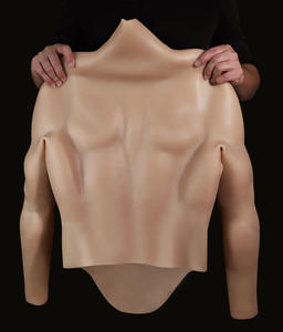 Ropa de Simulación para Espectáculos de Gran Venta con Músculos <span class=keywords><strong>Abdominales</strong></span> de Ocho Piezas y Músculos Pectorales <span class=keywords><strong>Falsos</strong></span> de Silicona para Hombres - Product Image 6