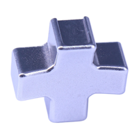 Boutons métalliques personnalisés MIM pour manette de jeu, pièces de rechange pour joystick, D-Pad, OEM/ODM disponible