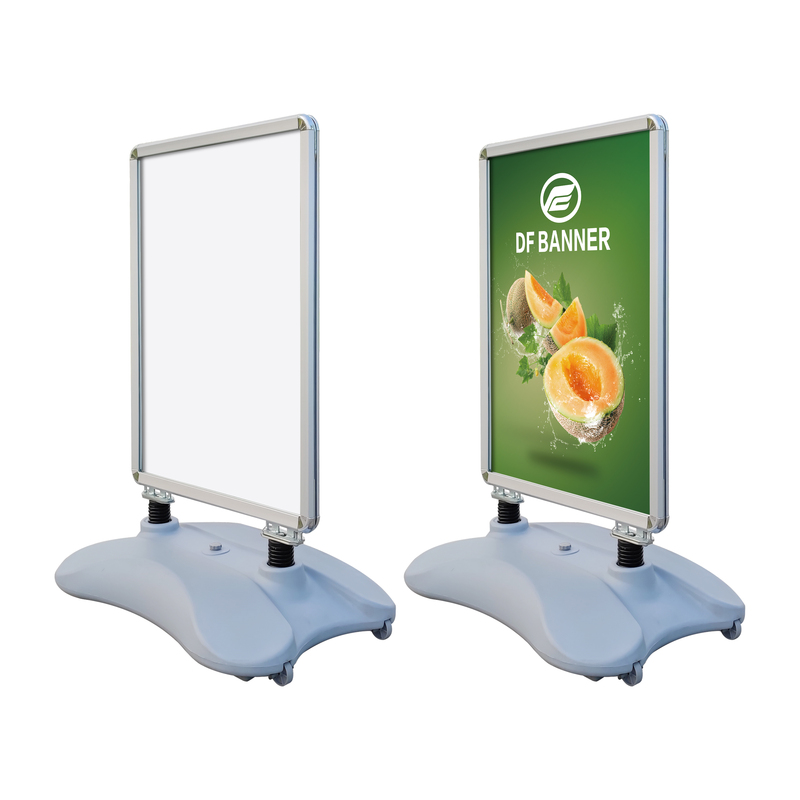 Double Sided Windproof Outdoor Advertising Display