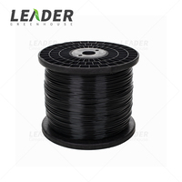 Serre plante tenant la corde de soutien haute tension blanc/noir 2.2/2.6mm fil de polyester PET en bobine