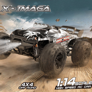 Eli Đồ Chơi Hs14322 Rtr Quy Mô <span class=keywords><strong>1</strong></span>:14 <span class=keywords><strong>RC</strong></span> Quái Vật <span class=keywords><strong>Crawler</strong></span> 4WD 40 Km/h Tốc Độ Cao Kim Loại Không Thấm Nước Cơ Thể Với Phía Sau Cánh & Chiếu Sáng Đèn - Product Image 3