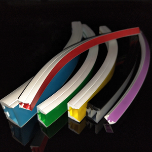 Zweifarbige transparente, weiche, neon leere Neon-Schlauch hülse aus Silikon kautschuk für RGB-LED-Streifen licht - Product Image 6