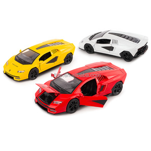 Modellino Auto da Corsa <span class=keywords><strong>Lamborghini</strong></span> Cantash in Lega 1:28 con Porte Apribili, Giocattolo da Collezione, Funzione Pull-Back, Vendita all'Ingrosso - Product Image 2