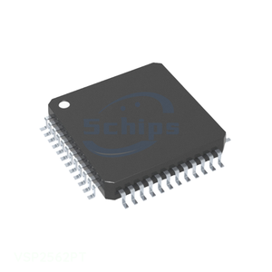 48 LQFP Data Acquisition IC AFE 2 CHAN 12BIT 48LQFP Electronic Components Production Line VSP2562PT Authorized Distributor - Product Image 1