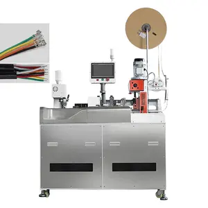 TR-17 Fully Automatic Multi-function Multi-core Sheathed Wire Cutting Stripping Tinning Terminal Crimping Machine