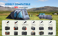 FSENERGY 100W-200W Mono système solaire portable IP65 étanche ETFE Kit de panneaux solaires flexibles système de stockage pliable en entrepôt