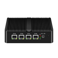 Precio bajo Best Seller Barebones Fanless Thin Client Micro Pcs Computadora industrial barata Intel Celeron N4000 Morefine Mini Pc