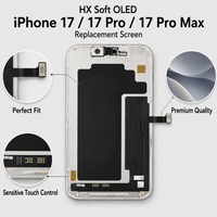 Layar OLED HX Soft untuk iPhone 17 17 Pro 17 Pro Max Perakitan Layar Pengganti
