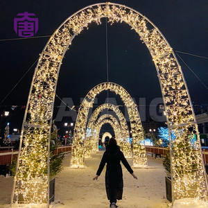 Luz de arco LED IP65 personalizada para interiores y exteriores, iluminación en tiras para decoraciones navideñas y de múltiples festividades. - Product Image 4