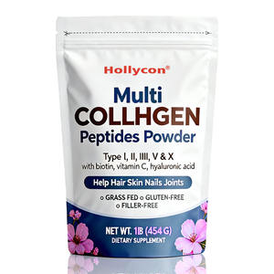 เปปไทด์โปรตีนคอลลาเจนไฮโดรไลซ์ OEM ช่วยให้ผมมีผิวเล็บข้อต่อ Type I II III V x หลายคอลลาเจนเปปไทด์ผ<span class=keywords><strong>ง</strong></span> - Product Image 2
