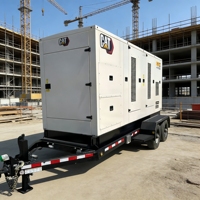 Générateur diesel Ritech 250 kVA CAT, prix du générateur diesel sur remorque, générateur diesel triphasé silencieux, générateur 300 kVA, générateur 500 kVA, groupe électrogène, générateur CA