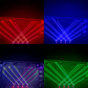 Lumière laser à faisceau mobile RVB Offre Spéciale LED DMX barre de faisceau DJ avec 6 <span class=keywords><strong>yeux</strong></span> pour la mise en scène de scène de boîte de nuit de mariage lumière laser rouge verte - Product Image 6