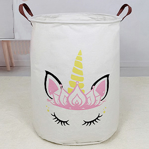 <span class=keywords><strong>Cubo</strong></span> <span class=keywords><strong>de</strong></span> Almacenamiento KUYUE con Diseño <span class=keywords><strong>de</strong></span> Unicornio Explosivo, para Niños y el Hogar # Cesta <span class=keywords><strong>de</strong></span> Almacenamiento <span class=keywords><strong>de</strong></span> Juguetes <span class=keywords><strong>Plegable</strong></span> <span class=keywords><strong>de</strong></span> Algodón Amarillo Manual - Product Image 4