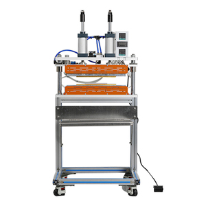 Machine de scellage pour emballage LY-QFK150 QFK430, scelleuse thermique pneumatique personnalisée 150x25mm 400x30mm pour feuille d'aluminium plate - Product Image 2