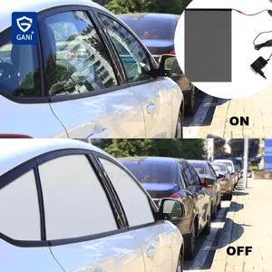 GANI Black Colour Tint PDLC Smart Car Window Glass Film