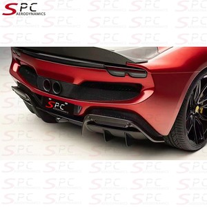 Kit carrosserie en fibre de carbone sèche SPC 296 pour <span class=keywords><strong>Ferrari</strong></span> 296 N Style, kit carrosserie en fibre de carbone sèche pour <span class=keywords><strong>Ferrari</strong></span> 296 2021+, kit tuning - Product Image 4
