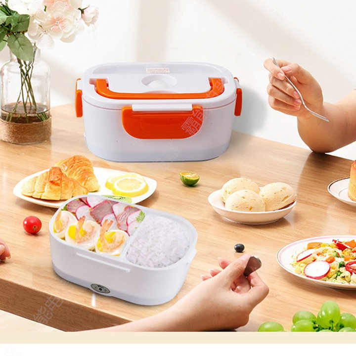 Self Heating Electric Lunch Box - Portable & Versatile