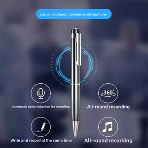 Grabadora de Voz de 600 Minutos, Formato MP3 WAV, Música MP4, Dictáfono Digital, <span class=keywords><strong>Tarjeta</strong></span> <span class=keywords><strong>SD</strong></span> de 32 GB y 64 GB, Carcasa de Metal, USB 2.0, Grabación con un Botón - Product Image 4