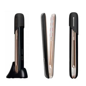 RUCHA <span class=keywords><strong>Fer</strong></span> à <span class=keywords><strong>lisser</strong></span> ultrasonique portable pour soins capillaires, <span class=keywords><strong>fer</strong></span> à <span class=keywords><strong>lisser</strong></span> sans fil rechargeable par USB pour traitement des cheveux - Product Image 1