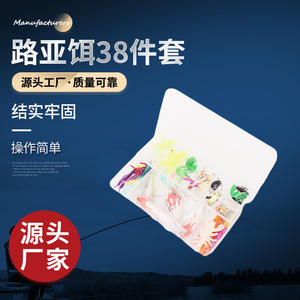 ชุดเหยื่อตกปลา 38 ชิ้น สำหรับตกปลาแบส น้ำจืดและน้ำเค็ม ชุดเบ็ดตกปลา เหยื่อปลอมแบบกบและสปินเนอร์ - Product Image 5