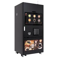 Smart Type Bean to Cup Coffee Vending Machine with Ice Maker