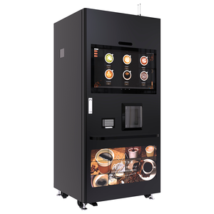 coffee vending machine Iced/hot Smart Type Bean to Cup Coffee Vending Machine with Ice maker