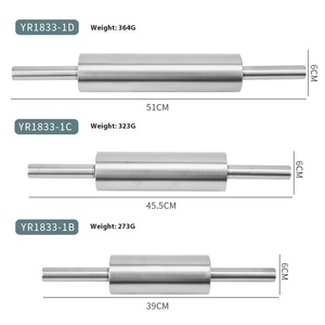 Nhà Máy Bán buôn hộ gia đình lớn cán <span class=keywords><strong>Pin</strong></span> thép không gỉ <span class=keywords><strong>Silicone</strong></span> cho <span class=keywords><strong>Baking</strong></span> Pastry cho cán bánh bao da - Product Image 4