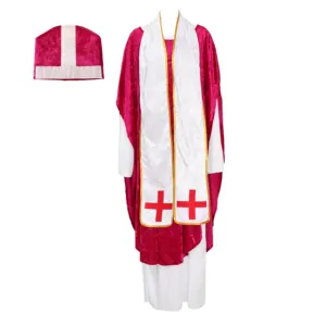 2020 Halloween nuevo estilo sagrado padrino Cosplay ropa sacerdote traje