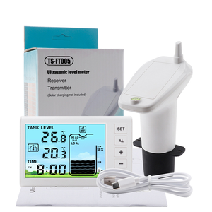 Hupira เครื่องควบคุมระดับน้ำดิจิตอลไร้สายอัตโนมัติ, เครื่องวัดระดับถังอัลตราโซนิกพลังงานแสงอาทิตย์ IP65ตัวเรือนพลาสติกที่ทนทาน - Product Image 4