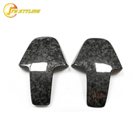 Couverture de dossier de siège en fibre de carbone forgée G82 pour BMW M3 G80 G83 M4 M8 F91 F92 F93 F97 F98 X3M X4M, garnitures intérieures automobiles en carbone sec véritable