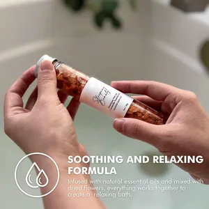 Set de Regalo de Sales de Baño (Paquete de 4) - Set de Spa de Aromaterapia Relajante con Sal de EPSOM para Mujeres, Regalos Naturales para el Día de la Madre y Cumpleaños - Product Image 3