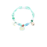 Collier de luxe pour chat et chien avec clochette, motif patte mignon, coloré et réglable pour toutes les saisons