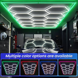 Çalışma için detaylandırma için petek LED garaj lambası altıgen tavan asılı ışık - Product Image 6