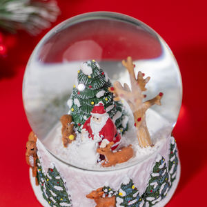 Personnalisé Noël Miniature <span class=keywords><strong>Village</strong></span> Verre Cristal <span class=keywords><strong>Boule</strong></span> À <span class=keywords><strong>Neige</strong></span> Résine Arbre <span class=keywords><strong>De</strong></span> Noël Père Noël Eau <span class=keywords><strong>Boule</strong></span> <span class=keywords><strong>De</strong></span> <span class=keywords><strong>Neige</strong></span> pour L'ornement <span class=keywords><strong>De</strong></span> Vacances - Product Image 3