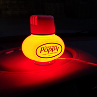 Diffuseur de lampe led pour pavot à partir de 5cm, désodorisant rond, diamètre de base, pour voiture, camion, bateau, bureau, avec cigarette