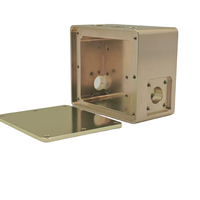 Boîtier en aluminium CNC sur mesure, blindage EMI, boîtier métallique à cavité RF, marquage laser, service OEM
