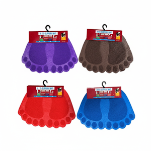 CASAMAX WL AP-2024 Tappetini da Bagno Antiscivolo in Plastica 38x58 Cm Colori Assortiti Cina - Product Image 2