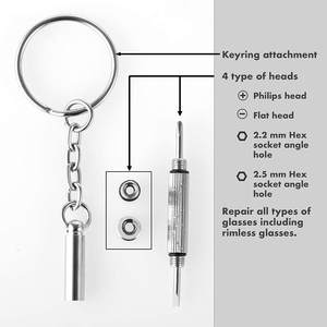 Líquido de limpieza de gafas de alta calidad al por mayor, kit de reparación de limpiador de pantalla de 30ml, espray de limpieza de gafas antivaho con destornillador - Product Image 6