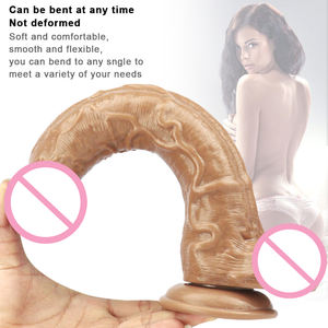 Огромные искусственные реалистичные фаллоимитаторы XXL G-spot Анальная пробка из ПВХ материала Мягкие силиконовые большие фаллоимитаторы для женщин - Product Image 5