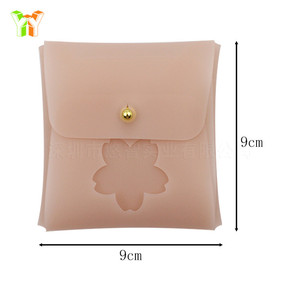 In stock, transparent TPU jelly bag, <b>cute</b> Japanese style, trendy wallet and key pouch, small square bag. - Product Image 5