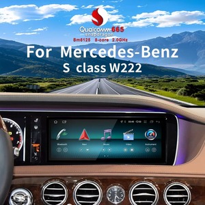 Qualcomm 665/680 12,<span class=keywords><strong>3</strong></span> "Pantalla táctil inalámbrica Android Auto & CarPlay Multimedia Car Audio para Mercedes S Class W222 navegación GPS - Product Image 2
