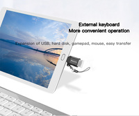 GS07 YESIDO Mini Adaptador OTG con Lector de Tarjetas Micro para Teléfono Móvil