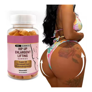 Suplemento vegano natural OEM, mejora amigable, levantamiento de cadera, refuerzo de glúteos, gomitas mejoradas para glúteos más grandes - Product Image 1