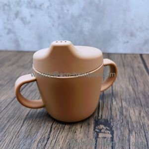 Vaisselle pour <span class=keywords><strong>bébé</strong></span> PLA à base de plantes et tasse à bec allant au lave-vaisselle ensemble de premier <span class=keywords><strong>repas</strong></span> sans BPA pour la formation des tout-petits à la boisson - Product Image 3