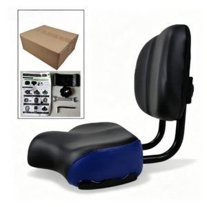 Asiento Ancho y Cómodo para Bicicleta con Respaldo Acolchado para Triciclos, Bicicletas de Montaña y Bicicletas de Ejercicio, Accesorios para Bicicletas de Montaña - Product Image 2