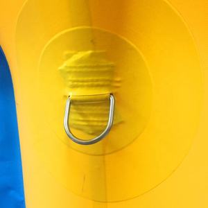 Bouée gonflable de sport nautique en PVC, modèle Flying <span class=keywords><strong>Fish</strong></span>, sans corde, capacité 5 personnes, bleue, pour bateaux - Product Image 3