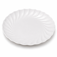 Assiette en mélamine sur mesure, couleur personnalisée, qualité certifiée alimentaire, vente en gros d'usine, exportation pour la restauration