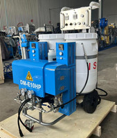 Machine à pulvériser de mousse de polyurée portable DM-E10HP, pulvérisateur de polyuréthane PU pour l'isolation des murs et des toits, pulvérisation imperméable