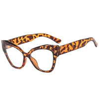 Mode femmes lunettes avec lentilles filtre de lumière bleue oeil de chat polygone Beige blanc Pc 2025